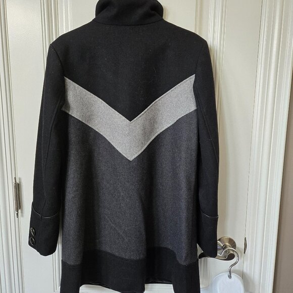 Marcona Wool Blend Colour Block Coat - Picture 5 of 14